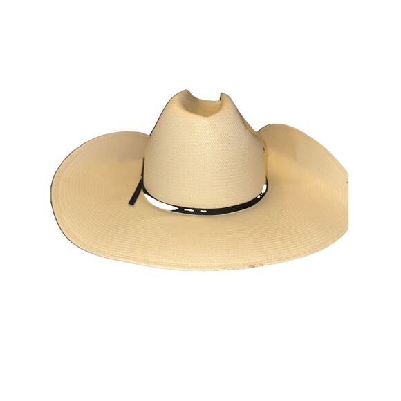 Twister 20X Mexico Straw Cowboy Hat Pre-owned Size 7 1/2 Western Classic - Picture 2 of 11